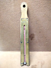 TAYLOR Thermometer VINTAGE 290 Degrees WOOD Sugar SYRUP Rochester NY Brass 12
