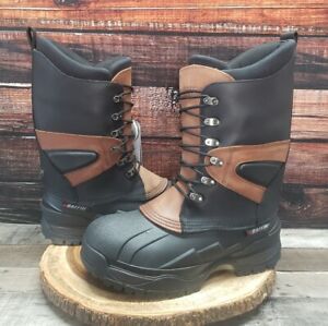 Baffin Mens Size 11 Apex Polar Rated Insulated Waterproof Boots Black Bark $290