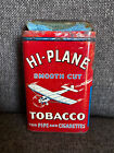 Vintage HI-PLANE Smooth Cut Tobacco Tin for Pipe and Cigarettes EMPTY Antique