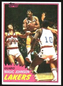 1981-82 Topps #21 Magic Johnson