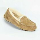 UGG Ansley Womens Slip On Moccasin Slippers Chestnut 3312 Size 5 NEW AUTHENTIC