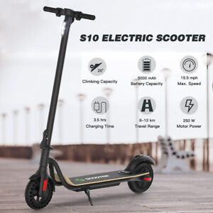 MEGAWHEELS FOLDABLE E-SCOOTER 15MPH LG BATT PORTABLE ELECTRIC ADULT SCOOTER NEW