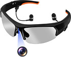 Camera Glasses HD 1080P Bluetooth Glasses with Camera Sunglasses Smart Video Gla