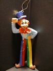New Listing⭐️ Vintage Plastic Clown Christmas Ornament Made In Hong Kong (D1)