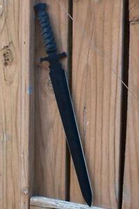 Awesome Handmade 25 inches D2 Steel Hunting Large Gothic Dagger Sword Camping