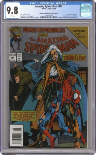Amazing Spider-Man #394A Foil Flipbook CGC 9.8 Newsstand 1994 4386729017