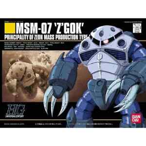 HGUC 1/144 #006 MSM-07 Z'Gok Gundam Model Kit Bandai Hobby