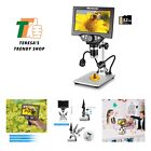 7 inch LCD Digital Microscope with 32G TF Card,12MP 1200X Magnification 1080P...