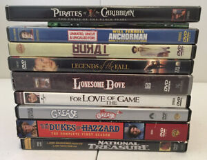 Lot of 45 DVDs - Wholesale / Bulk DVDs Lot - A-List DVD Movies - Assorted Genres