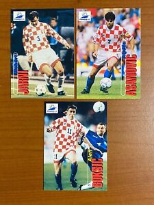 Panini FIFA World Cup France 1998 Cards LOT Croatia Jarni Asanovic Boksic