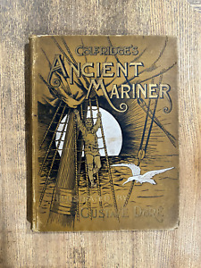 1889 Coleridge's The Rime Of The Ancient Mariner | Illusted by Gustave Dore RARE