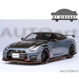 AUTOart NISSAN GT-R R35 NISMO 2022 SPECIAL EDITION 1/18 STEALTH GRAY 77505