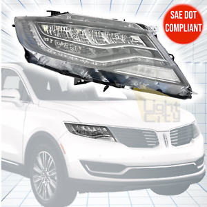 For 2016-2018 Lincoln MKX Passenger Factory Style Full LED Headlight AFS RH (For: 2018 Lincoln)