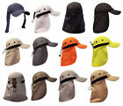 Ear Neck Flap Cap Protection Sun Hat Outdoor Activities Adjustable Thin & Light