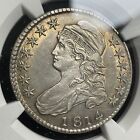 1814 50c Capped Bust Half Dollar Type Coin Almost Uncirculated NGC AU Details