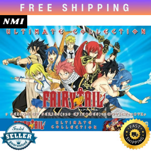 Fairy Tail Complete Series BoxSet Anime DVD (Ep.1-328 END + 2 Movies + 9 OVAs)