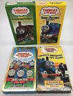 Thomas The Tank Engine VHS Lot Of 4 - 10 Years/Sing Along/Percy/Get Along