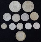 Assorted Foreign World Silver Coin Lot(Total Weight 76.8 Grams)Various Mixed Lot