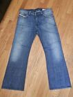 Diesel Jeans Men 34x30  Wash 008BE Shazor Bootcut Button Fly Made In Italy