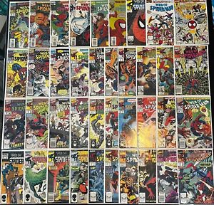 WEB OF SPIDER-MAN (39-Book LOT) Marvel 1985-1998 with #12 24 25 27 40 42 59 62 +