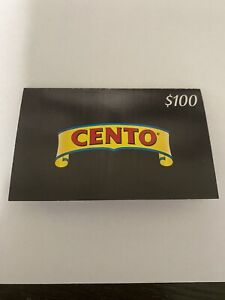 Cento Fine Foods Italy Gift Card Pasta Tomato Sauce Anchovies Grocery $100