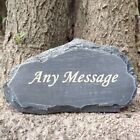 Personalized Garden Stones Engraved with Any Message, larser Engraved Garden
