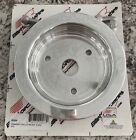 Billet Specialties 83220 Polished BBC Crank Pulley, 2 Groove (Short Water Pump)