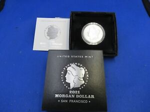 Morgan 2021 Silver Dollar SAN FRANCISCO Beautiful Coin