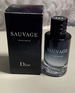 Sauvage Dior Eau De Parfum MINATURE 10ml / 0.34 oz ...