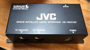 JVC KS-SRA100 interface Sirius Satellite Radio Adapter USE WITH YOUR SCC1