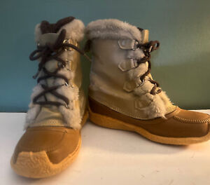 SOREL NANOOK Winter Wool Lined Snow Boots Women's Size 9