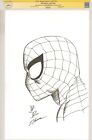 CGC SS John Romita Jr. & Scott Hanna Original Comic Art Sketch ~ Spider-man