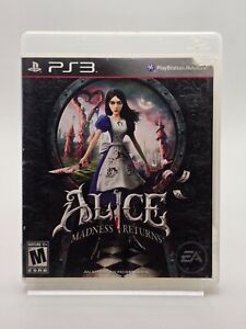 Alice Madness Returns (Sony PlayStation 3, 2011) PS3 CIB Tested