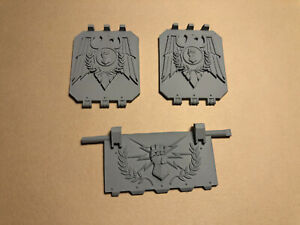 Warhammer 40000 40K Forgeworld Imperial Fists Land Raider Doors Set great cond
