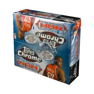 2004-05 Topps Chrome Basketball 24 Pack Retail Box - Square