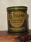 Antique Culture Crush Cut Tobacco Tin (empty)