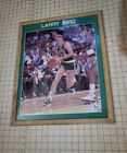 Larry Bird Boston Celtics  1988 Starline Basketball Poster 21.5x17 Framed