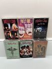 MOTLEY CRUE Cassette Tape Lot of 6 Shout at the Devil~Dr. Feelgood Theatre Pain
