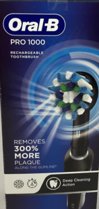 New ListingOral-B Pro 1000 Power Deep Cleaning Action Electric Rechargeable Toothbrush NEW