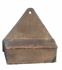 Early Antique Primitive Wall Candle Box