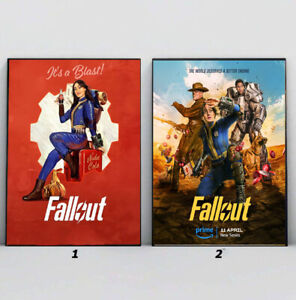 Fallout 2024 New TV Movie Poster, Fallout Lucy Poster, Nuke Cola Poster