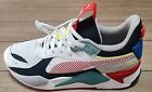 Puma RS-X Parisian Night Low White Running Shoes 386893-01 Size 13 Extra Laces