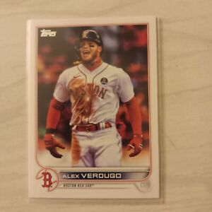 2022 Topps Series 2 Alex Verdugo #356 Boston Red Sox Baseball ⚾️