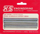 K&S 321 Tubing Bender for Brass Aluminum & Copper