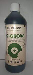 Bio Bizz Liquid Fertilizer Grow Formula 3-0-7 1 Liter bottle plant food nutrient