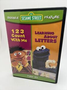 Sesame Street Double Feature: 123 Count with Me / Learning About Letters [DVD D3