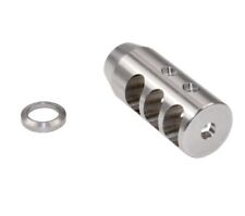Stainless Steel 5/8''x24 TPI Thread 6.5 Creedmoor Competition Muzzle Brake