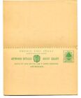 Orange Free State 1898 ½d.+½d. emerald green unused Postal Reply Card, H&G #18