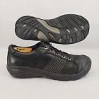 Keen Men Shoe Finlay Size US 11.5 Black Walking Hiking Oxford EU Size 45