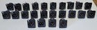 Lot of 24 Neutrik Gold NC3MD-L-B-1 XLR Panel Mount Male Contacts Black